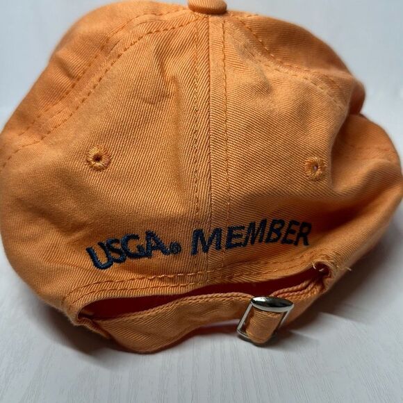 US Open Golf Hat Chambers Bay 2015 USGA Orange Blue Green - Picture 3 of 6